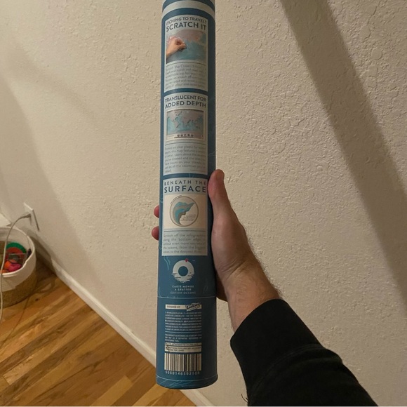 Luckies of London Ltd Store
Large World Ocean Scratch Map – Personalized World - Picture 4 of 9